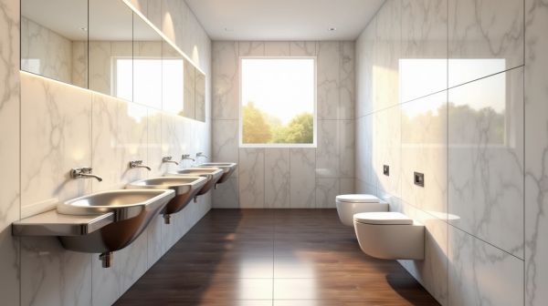 Sanitaires collectivités : la surprise des nouveaux aménagements