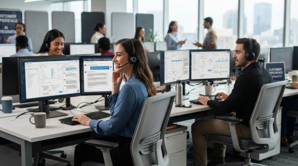 Top stratégies pour intégrer l'ia et le service client humain